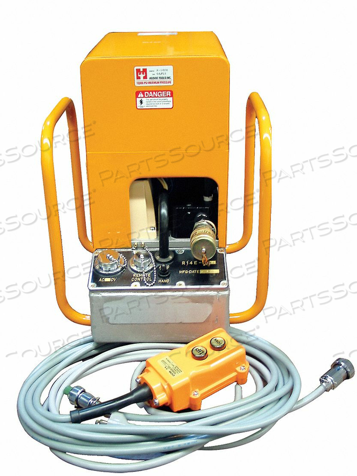 HYDRAULIC PUMP 3/4 HP 8.2AMP STEEL by Huskie Tools HYDRAULIC PUMP 3/4 HP 8.2AMP STEEL by Huskie Tools