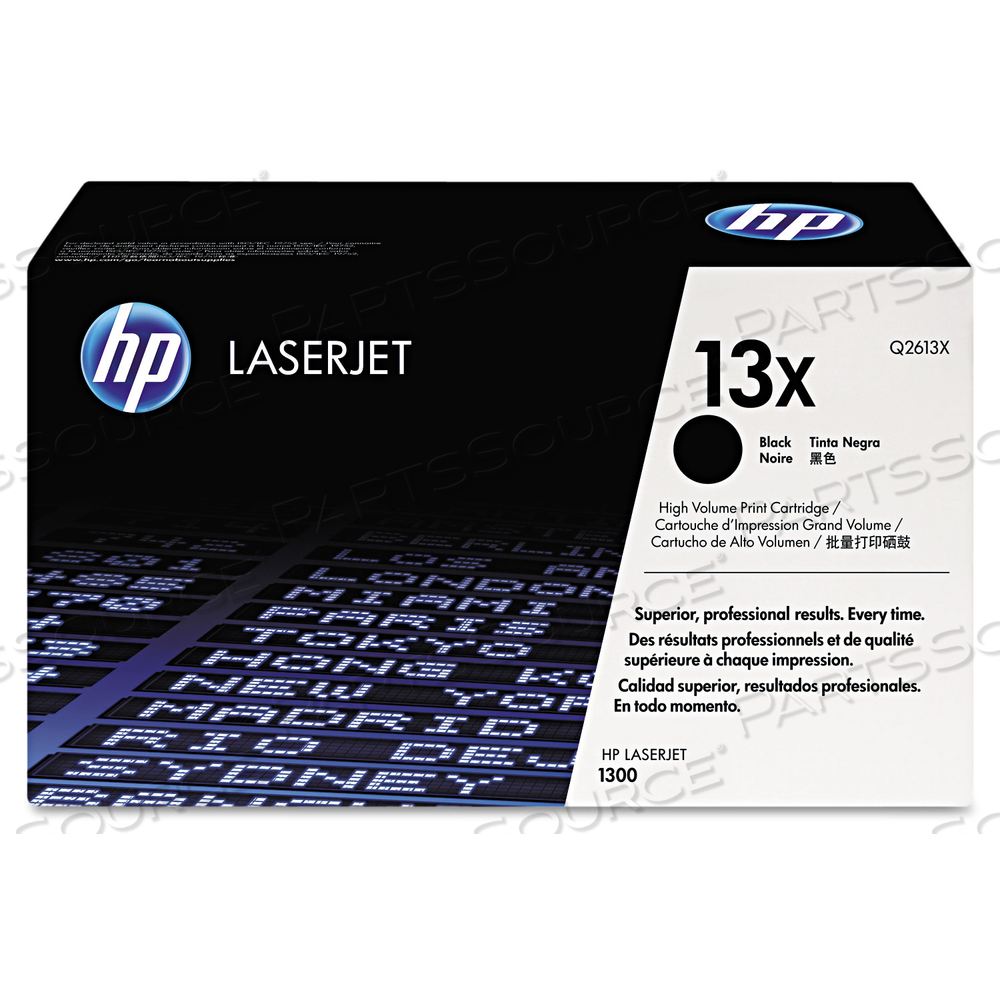 TONER CARTRIDGE, REPLACEMENT FOR HP LASERJET 1300, HP LASERJET 1300N, HP LASERJET 1300T, HP LASERJET 1300XI 