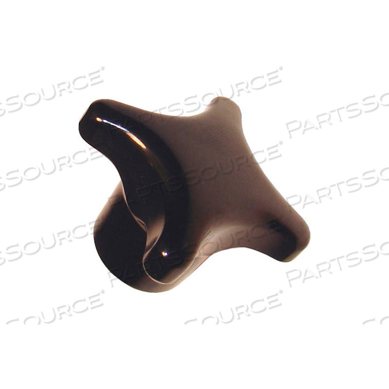 METRIC PLASTIC STAR KNOBS - M6X1.0 THREAD - 32MM KNOB DIAMETER - 21MM KNOB HEIGHT 