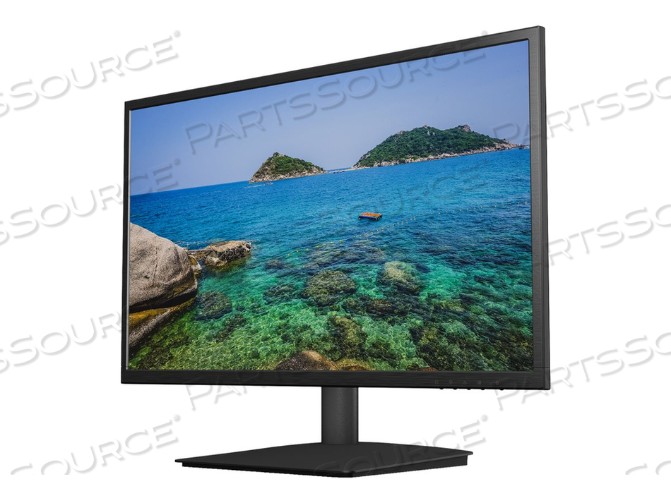 24IN BLACK WIDE LED LCD WITH WIDE VIEWING ANGLES, ANALOG AND HDMI INPUTS, AND SP by Planar Systems