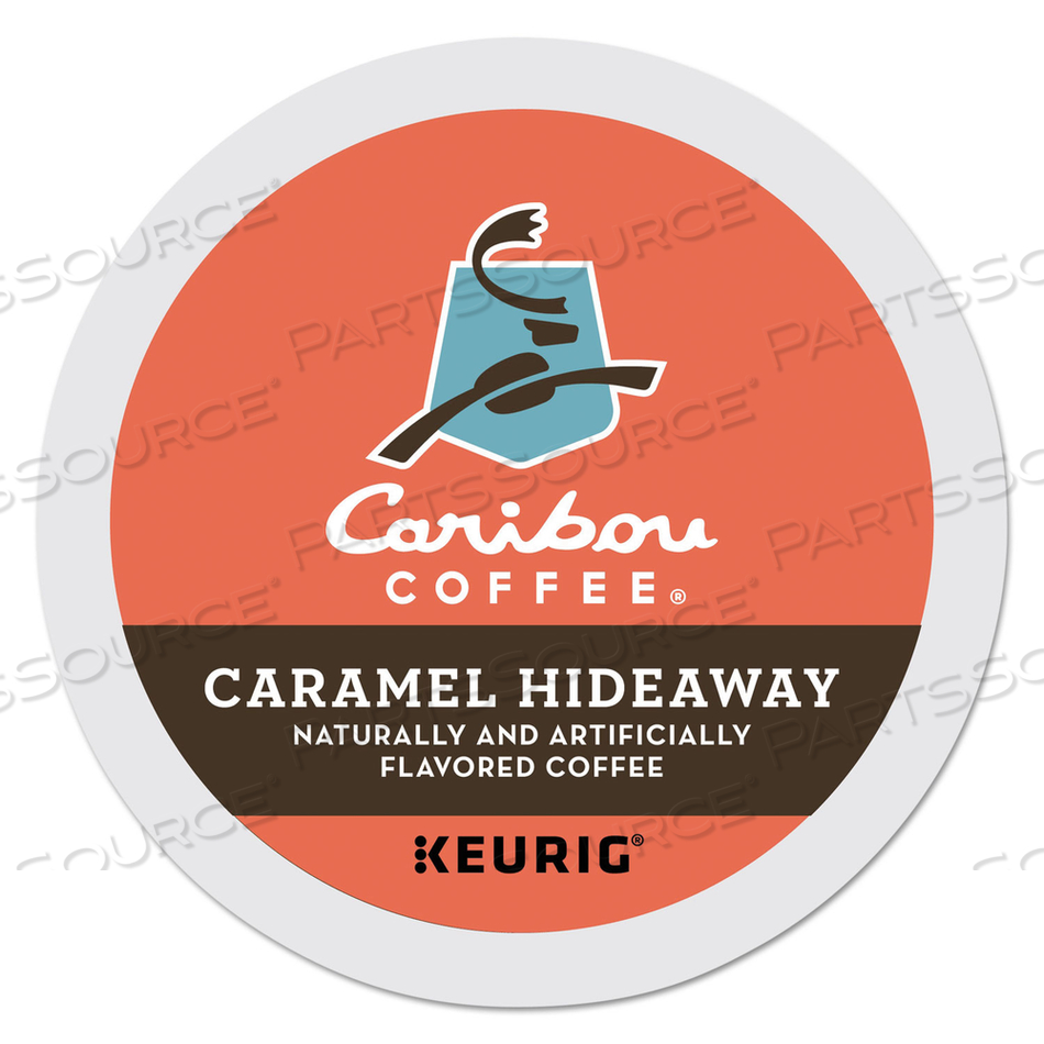 CARAMEL HIDEAWAY K-CUPS, MILD ROAST by Caribou Coffee CARAMEL HIDEAWAY K-CUPS, MILD ROAST by Caribou Coffee