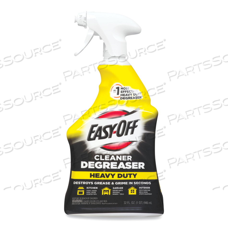 HEAVY DUTY CLEANER DEGREASER, 32 OZ SPRAY BOTTLE by Easy-Off HEAVY DUTY CLEANER DEGREASER, 32 OZ SPRAY BOTTLE by Easy-Off