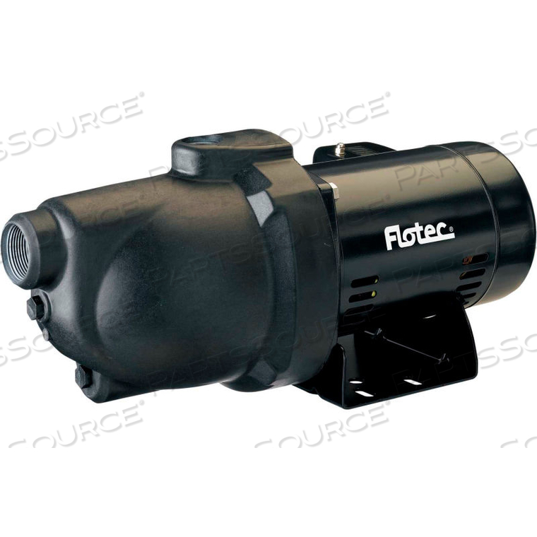 FLOTEC THERMOPLASTIC SHALLOW WELL JET PUMP 3/4 HP by Pentair FLOTEC THERMOPLASTIC SHALLOW WELL JET PUMP 3/4 HP by Pentair