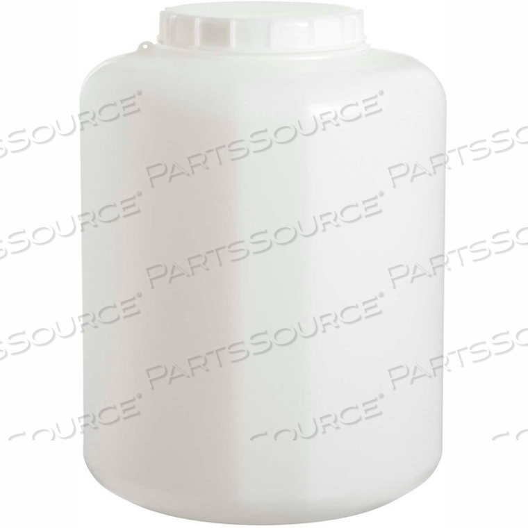 HEAVY DUTY CLOSURE BOTTLE 109060010, HDPE, 10000ML, CLEAR, WIDE MOUTH, 1/PK by Bel-Art Products HEAVY DUTY CLOSURE BOTTLE 109060010, HDPE, 10000ML, CLEAR, WIDE MOUTH, 1/PK by Bel-Art Products