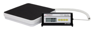 VISITING NURSE SCALE 400 LB X 0.5 LB, BLACK AC ADAPTER/BATTERY OPERATED by Detecto Scale / Cardinal Scale