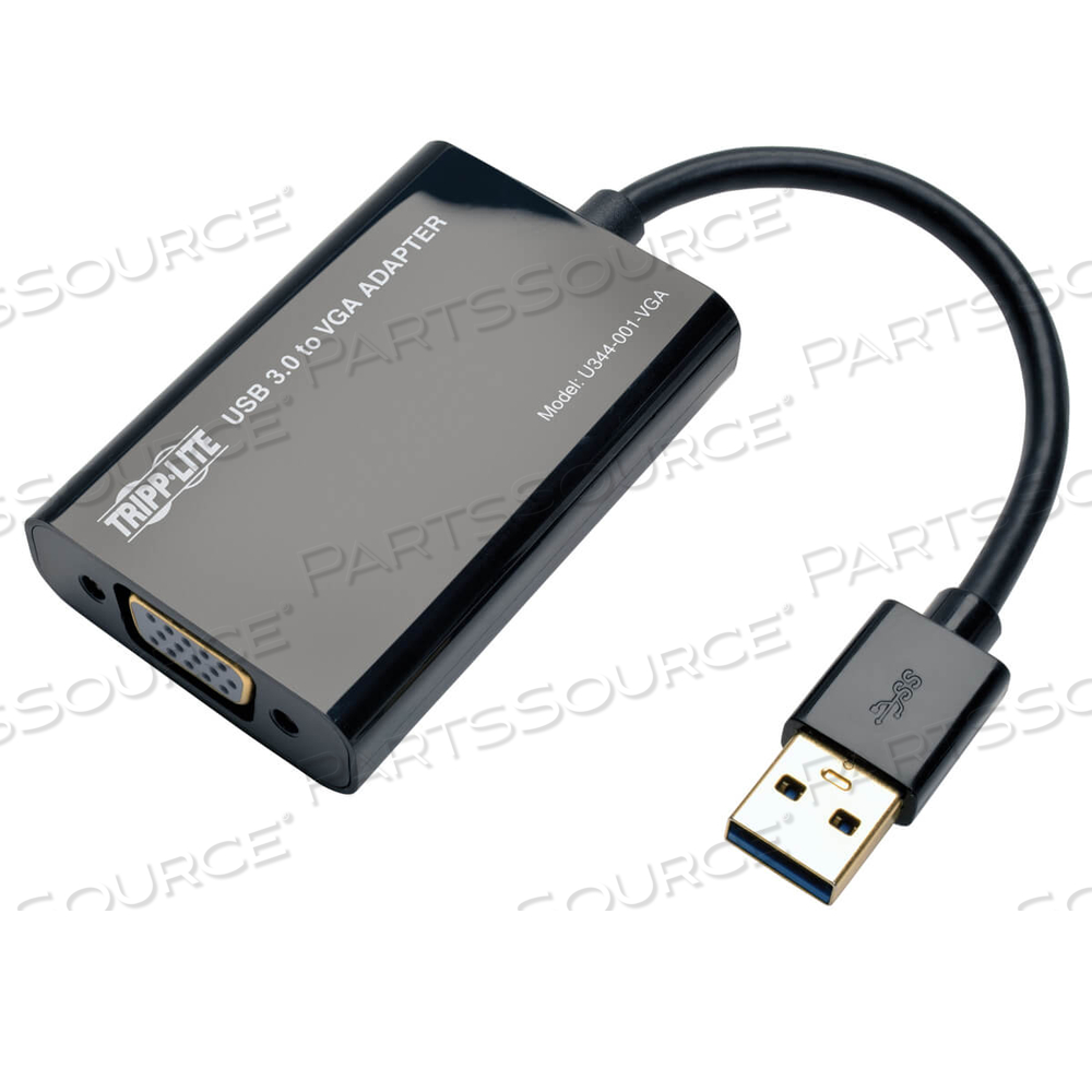 USB 3.0 SUPERSPEED TO VGA ADAPTER 512MB SDRAM 2048 X 1152 1080P by Tripp Lite USB 3.0 SUPERSPEED TO VGA ADAPTER 512MB SDRAM 2048 X 1152 1080P by Tripp Lite