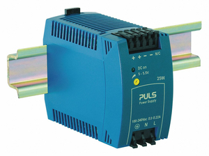 DC POWER SUPPLY PLASTIC 5 TO 5.5VDC 25W by PULS