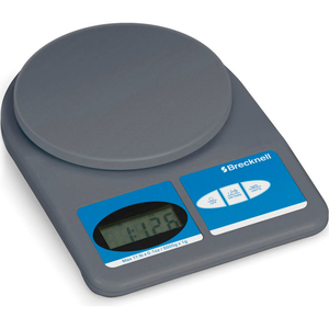 311 OFFICE DIGITAL SCALE 11LB X 0.1 OZ, 5-7/8 DIAMETER PLATFORM by Brecknell