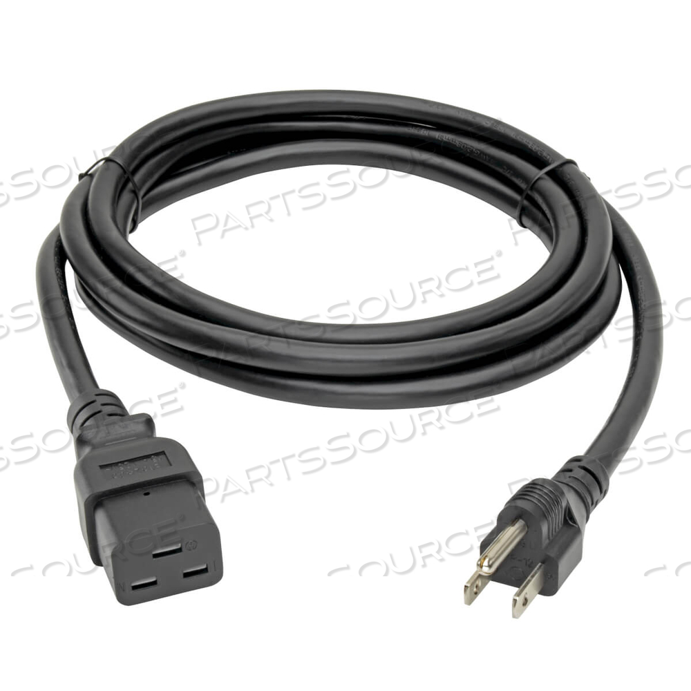 POWER CORD GRAY NEMA 5-20P, 10 FT by Tripp Lite POWER CORD GRAY NEMA 5-20P, 10 FT by Tripp Lite