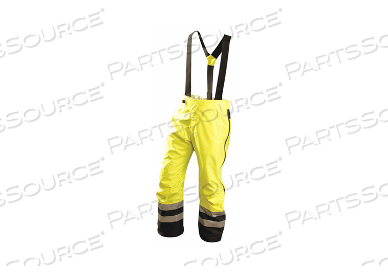 SPEED COLLECTION PREMIUM BREATHABLE RAIN PANTS, CLASS E, HI-VIS YELLOW, 4XL by Occunomix