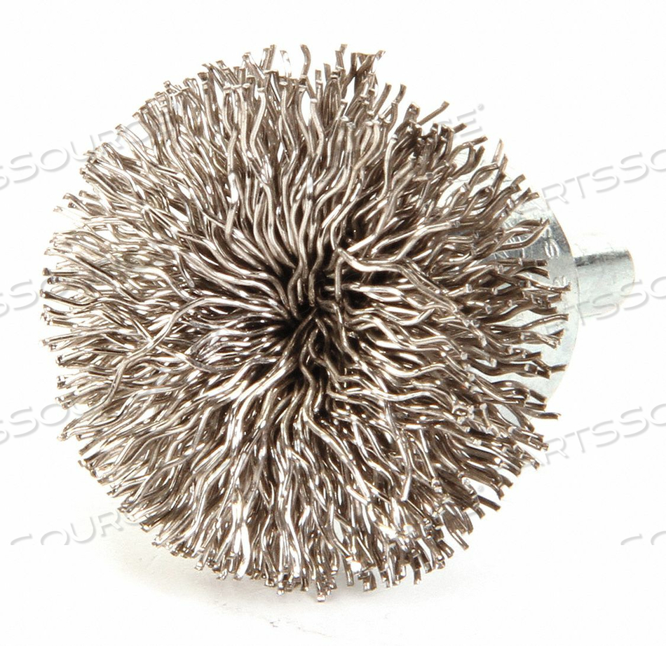 FLARED CRIMPED WIRE END BRUSH STAINLESS by Weiler