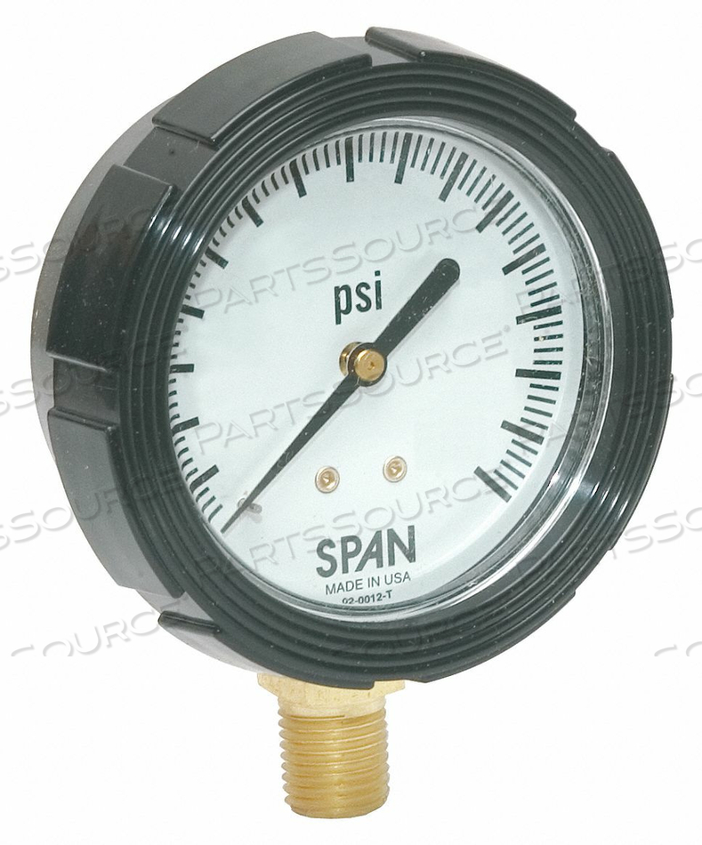 D7962 PRESSURE GAUGE 0 TO 5000 PSI 2-1/2IN by Thuemling Instrument Group D7962 PRESSURE GAUGE 0 TO 5000 PSI 2-1/2IN by Thuemling Instrument Group