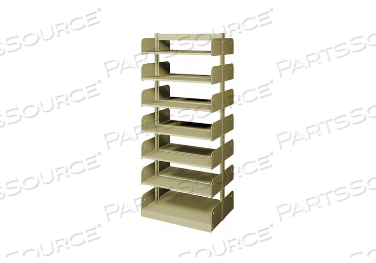 FLAT SHELF DOUBLE FACE 14 SHELVES by Estey