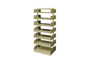 FLAT SHELF DOUBLE FACE 14 SHELVES by Estey