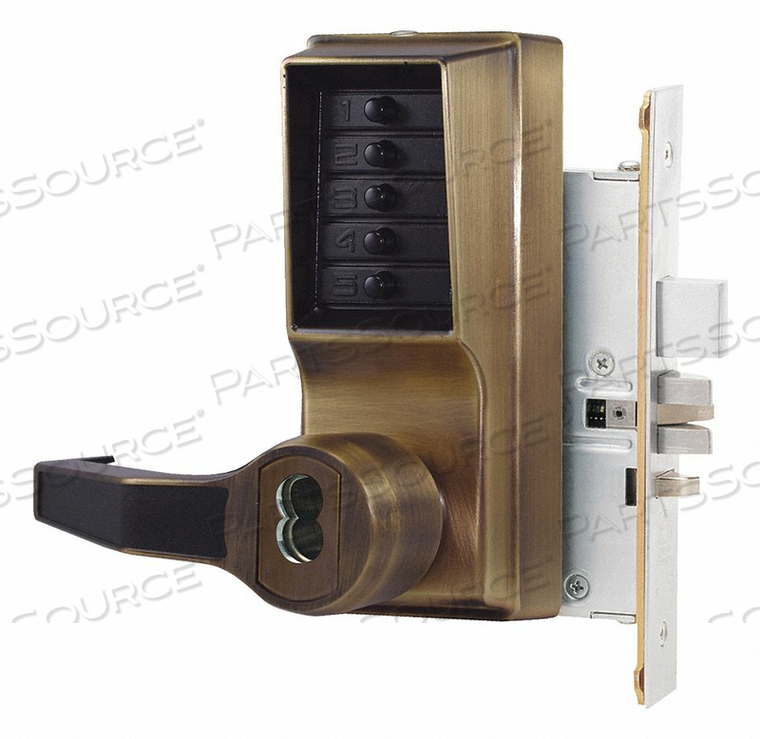 PUSH BUTTON LOCKSET 8000 by Kaba PUSH BUTTON LOCKSET 8000 by Kaba