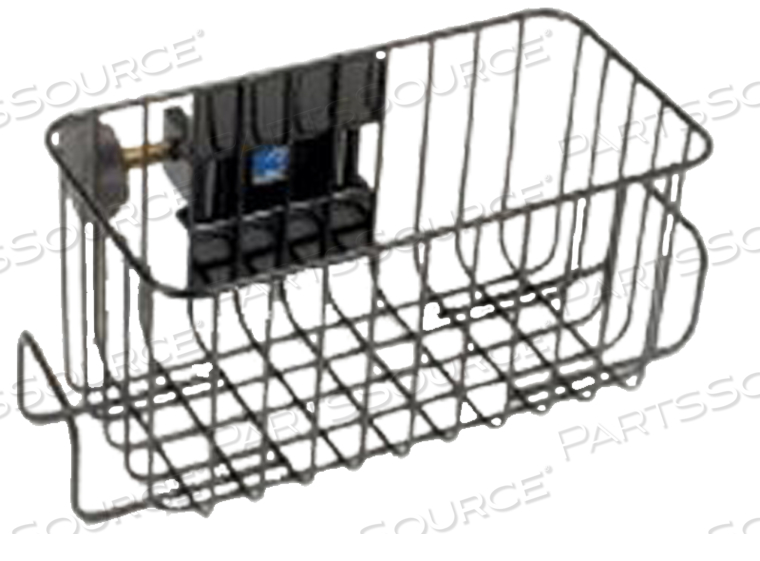 WIRE BASKET, POWDER COATED STEEL, BLACK by Pedigo Products, Inc. WIRE BASKET, POWDER COATED STEEL, BLACK by Pedigo Products, Inc.