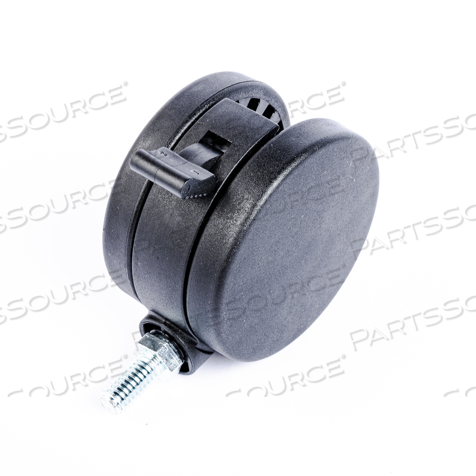 75 MM TWIN CASTER WHEEL W/BRAKE by Pryor Products