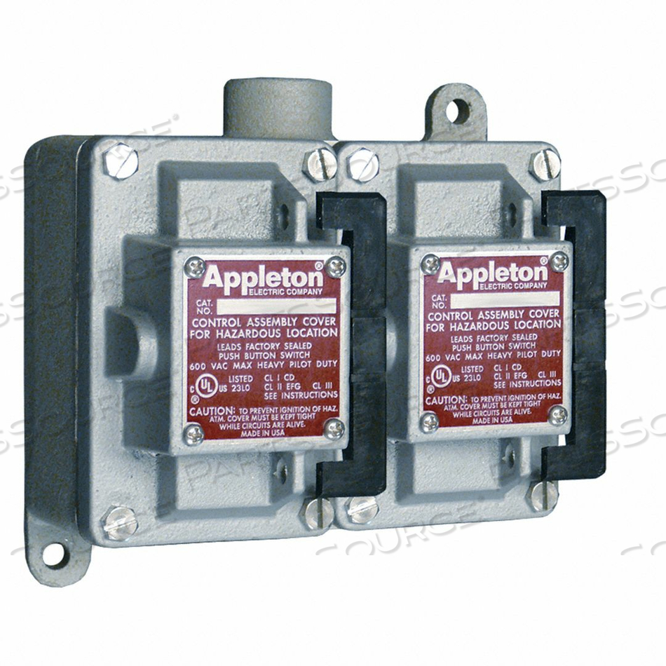 TUMBLER SWITCH EDS SERIES 2 GANGS 2-POLE by Appleton Electric TUMBLER SWITCH EDS SERIES 2 GANGS 2-POLE by Appleton Electric