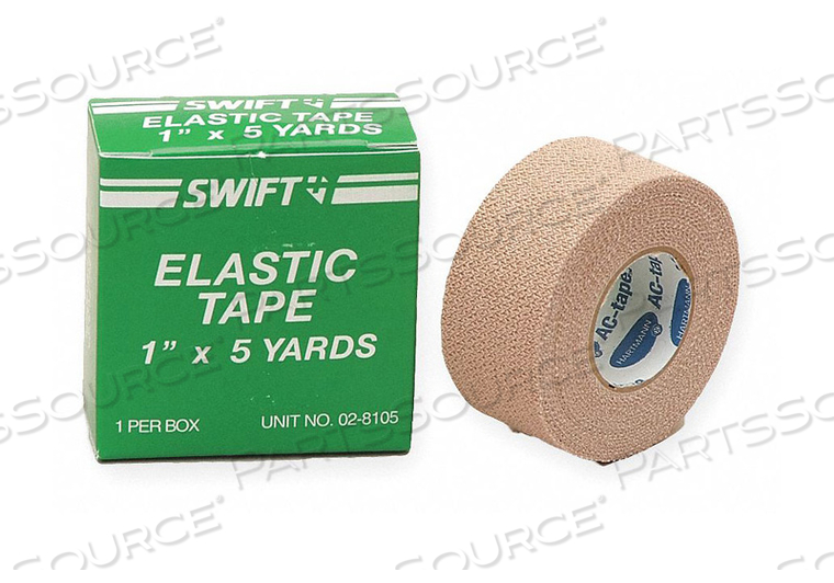 ADHESIVE ELASTIC TAPE 1 IN X 5 YD 