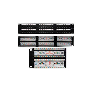 VERTICAL CABLE CAT 6 48-PORT 110 IDC PATCH PANEL by Chiptech, Inc Dba Vertical Cable