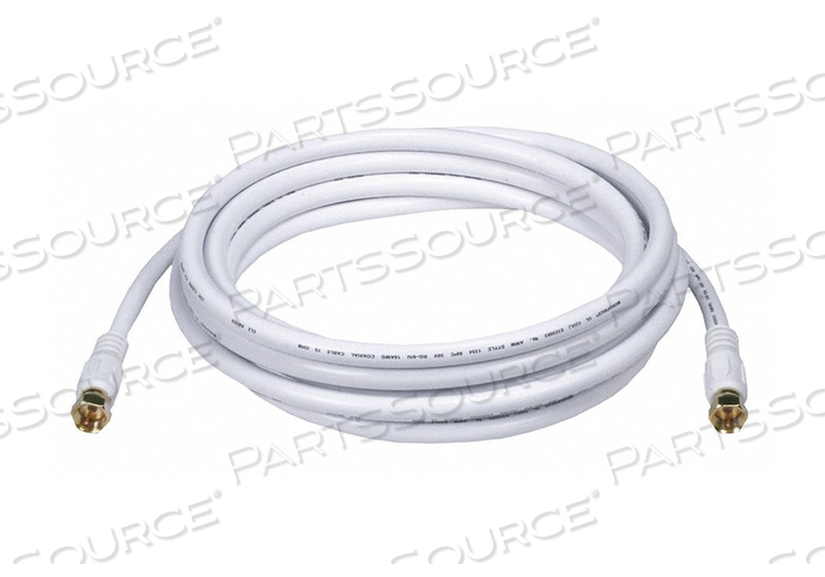 COAXIAL CABLE RG-6 10 FT. WHITE by Monoprice, Inc. COAXIAL CABLE RG-6 10 FT. WHITE by Monoprice, Inc.