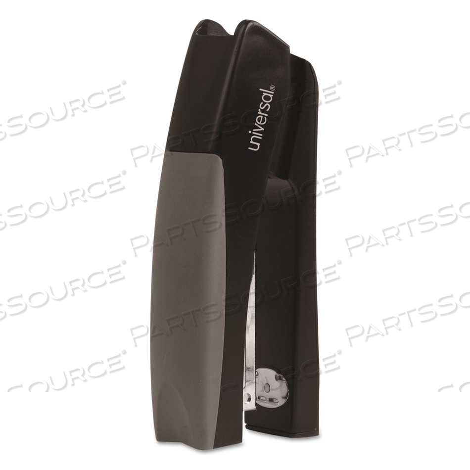 STAND-UP FULL STRIP STAPLER, 20-SHEET CAPACITY, BLACK/GRAY by Universal STAND-UP FULL STRIP STAPLER, 20-SHEET CAPACITY, BLACK/GRAY by Universal