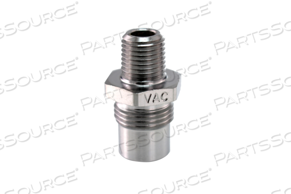 DISS 1220 X 1/4IN MNPT VACUUM/SUCTION BODY ADAPTER by Bay Corporation