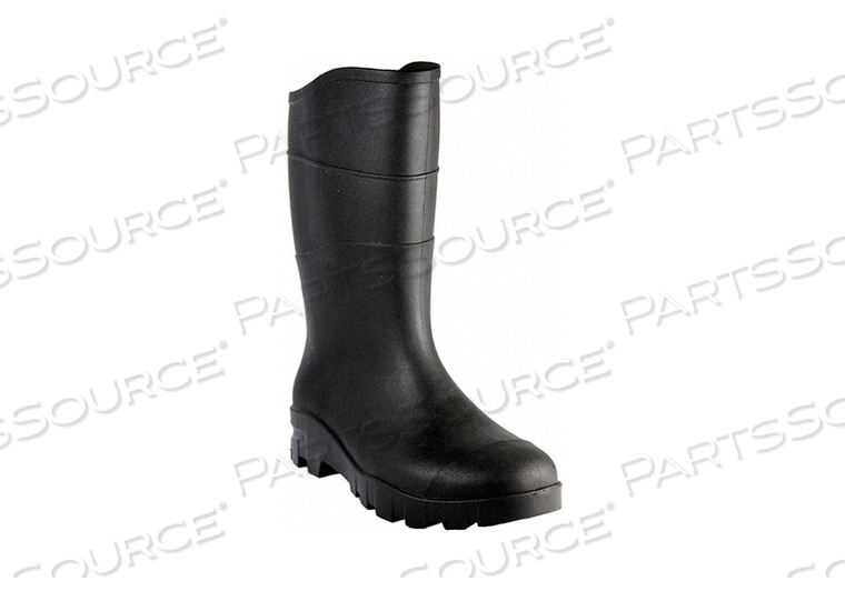 RUBBER BOOT UNISEX 7 MID-CALF BLACK PR by Talon Trax RUBBER BOOT UNISEX 7 MID-CALF BLACK PR by Talon Trax