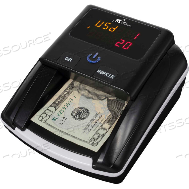 QUICK SCAN COUNTERFEIT DETECTOR WITH .5 SECOND SCAN TIME 