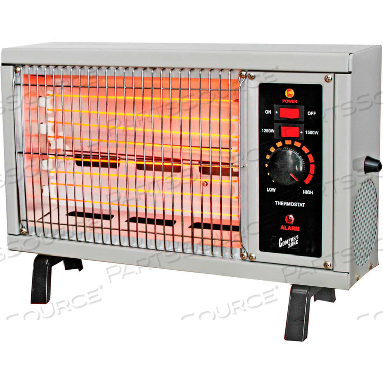 COMFORT ZONE ELECTRIC RADIANT SPACE HEATER 