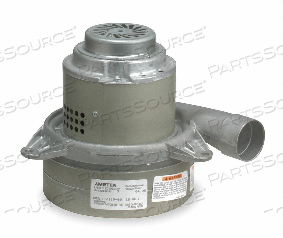 VACUUM MTR/BLWR TANGENTIAL 3 STGE 1 SPD by Ametek Lamb