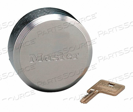 KEYED PADLOCK 1 23/32 IN ROUND SILVER by Master Lock KEYED PADLOCK 1 23/32 IN ROUND SILVER by Master Lock
