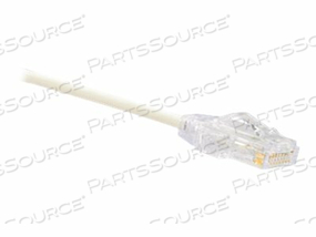 PANDUIT TX6A-28 CATEGORY 6A PERFORMANCE - PATCH CABLE - RJ-45 (M) TO RJ-45 (M) - 19.7 FT - UTP - CAT 6A - IEEE 802.3AF/IEEE 802.3AT/IEEE 802.3BT - BOOTED, HALOGEN-FREE, SNAGLESS, SOLID - OFF WHITE - (QTY PER PACK: 25) 