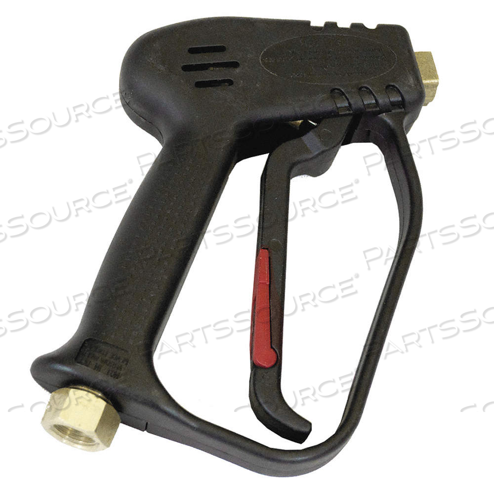 PRESSURE WASHER SPRAY GUN, 4,000 PSI, 7 GPM, 320°F MAX TEMP, 3/8 IN INLET DIA by Approved Vendor