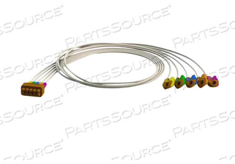 5 LEAD 29" V2/V6 PINCH LEADWIRE 