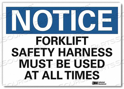 NOTICE SIGN 7 X 10 VINYL by Lyle Signs Inc. NOTICE SIGN 7 X 10 VINYL by Lyle Signs Inc.