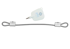 ACCESSIBLE CABLE TETHER 10" W/ KEY by PD1 Medical LLC