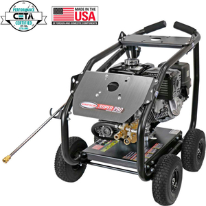 SIMPSON SUPERPRO ROLL-CAGE 4400PSI 389CC 4.0GPM GAS PRESSURE WASHER W/ HONDA GX390 ENGINE by FNA Group Inc.