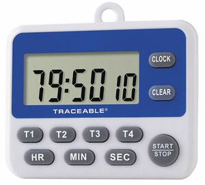 DIGITAL TIMER 2-3/8 H 2-3/4 W LCD by Traceable