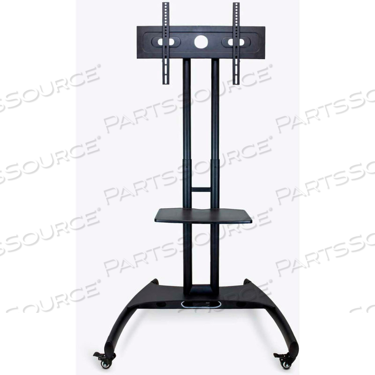 ADJUSTABLE HEIGHT LCD/LED TV STAND FOR 40"- 60" TVS, BLACK 