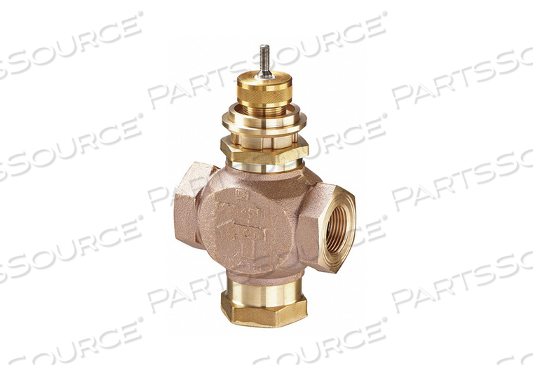 GLOBE VALVE 3-WAY MIXING 1-1/4 IN (F)NPT by Johnson Controls GLOBE VALVE 3-WAY MIXING 1-1/4 IN (F)NPT by Johnson Controls