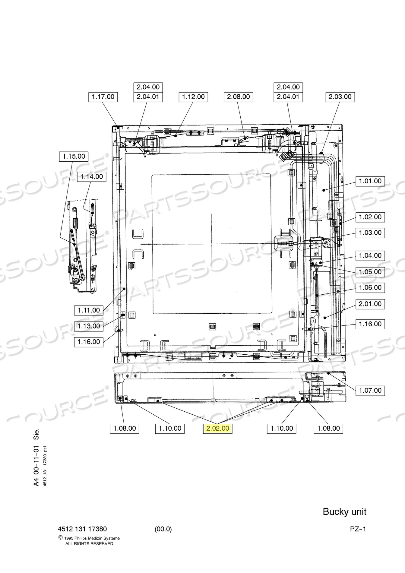 451213117802 Philips Healthcare HORIZONTAL SENSOR : PartsSource 