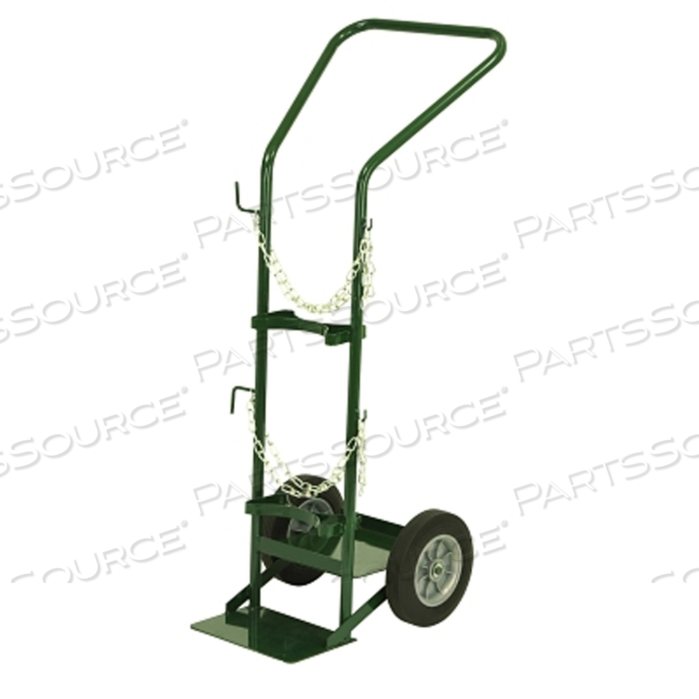 SERIES 830 TRUCK, 10-1/2 IN AND 12-1/2 IN DIA CYLINDERS, 14 IN SOLID RUBBER WHEELS by Harper