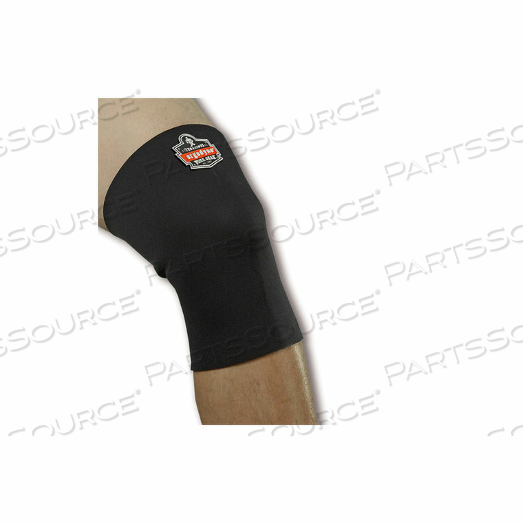 600 SINGLE-LAYER NEOPRENE KNEE SLEEVE, BLACK, XL by Ergodyne