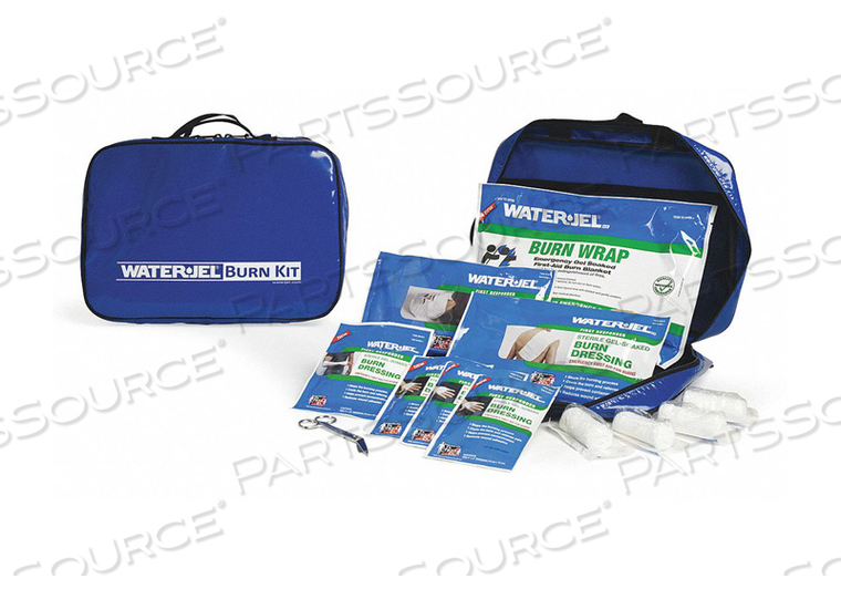 BURN CARE KIT VINYL CASE BLUE 12 H by Water-Jel Technologies BURN CARE KIT VINYL CASE BLUE 12 H by Water-Jel Technologies