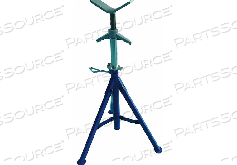 V-HEAD PIPE STAND, HEAD TYPE V HEAD, COMPATIBLE PIPE MATERIAL METAL, MINIMUM PIPE SIZE 1/8 IN, MAXIMUM PIPE SIZE 12 IN, NUMBER OF ROLLERS 0, by Westward V-HEAD PIPE STAND, HEAD TYPE V HEAD, COMPATIBLE PIPE MATERIAL METAL, MINIMUM PIPE SIZE 1/8 IN, MAXIMUM PIPE SIZE 12 IN, NUMBER OF ROLLERS 0, by Westward