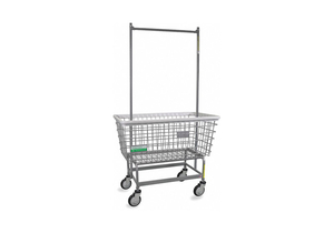 WIRE LAUNDRY CART 600 LB LD CAP. GRAY by R&B Wire Products, Inc.