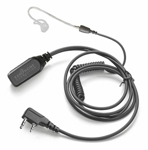 SHORT TUBE LAPEL MICROPHONE BLACK by Earphone Connection