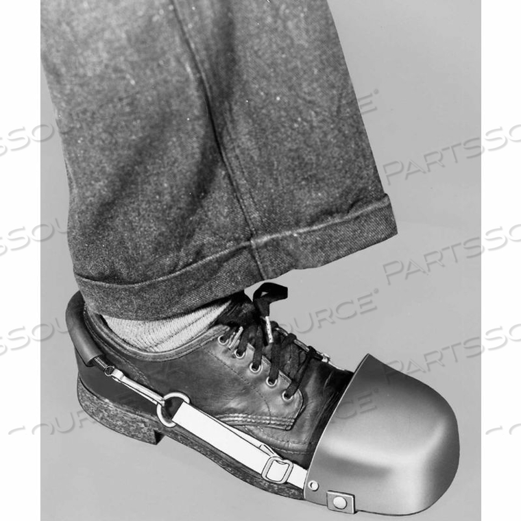 WOMEN'S STEEL TOE GUARDS, QUICK FASTENER & WEB STRAP, 4"W, 1 PAIR by Ellwood Safety Appliance Co, Inc.