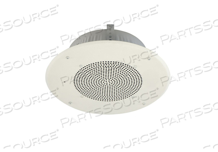 SPEAKER, 15 W, 12.9 IN DIA, 2.75 IN DP FACEPLATE, 12.25 IN DIA, 4 IN DP BACKBOX by Louroe Electronics